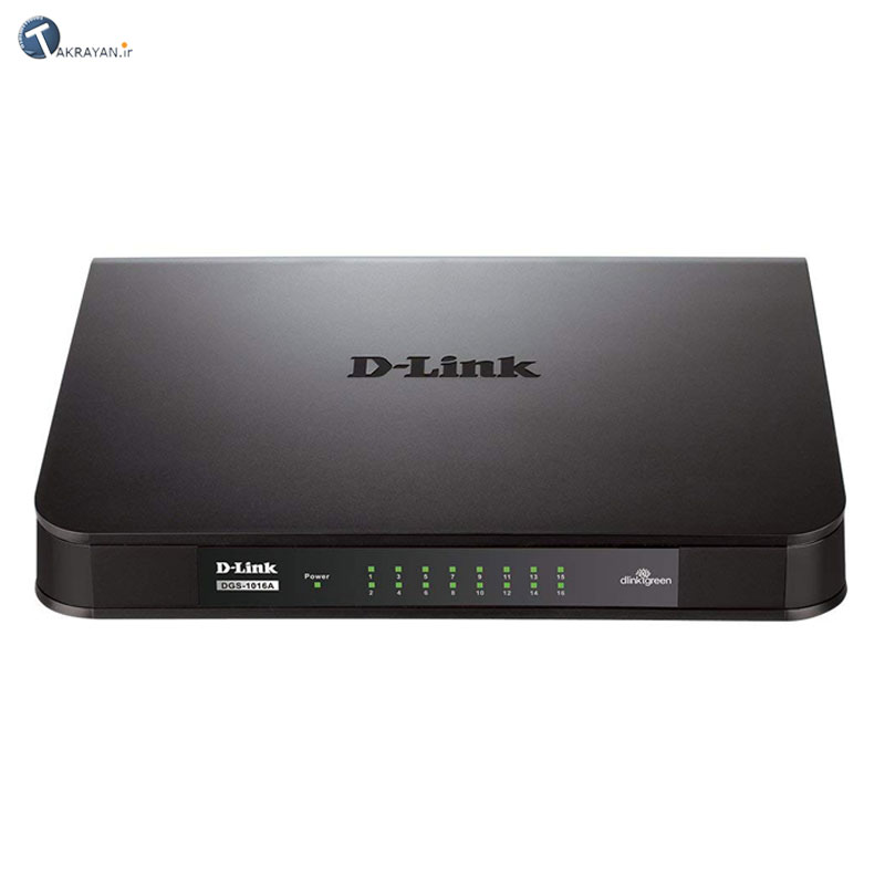 D-Link DGS-1016A 16-Port Unmanaged Gigabit Switch